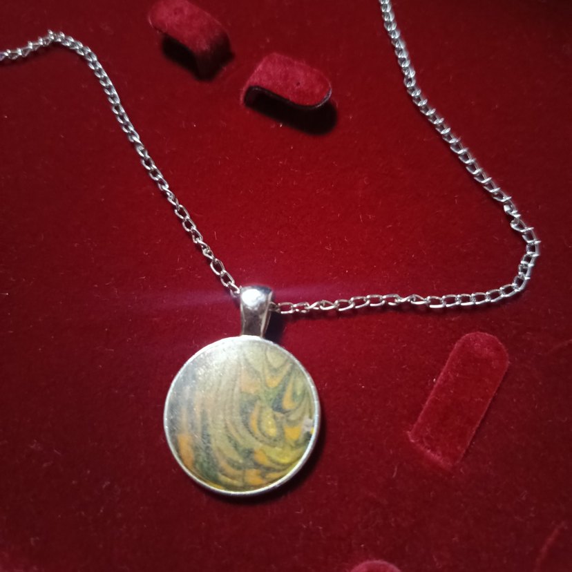 Uzun Zincir Detaylı Bohem  Kolye - Görsel 2