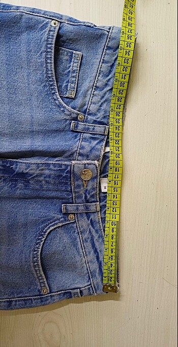 s Beden NA-KD yırtmaçlı kot elbise