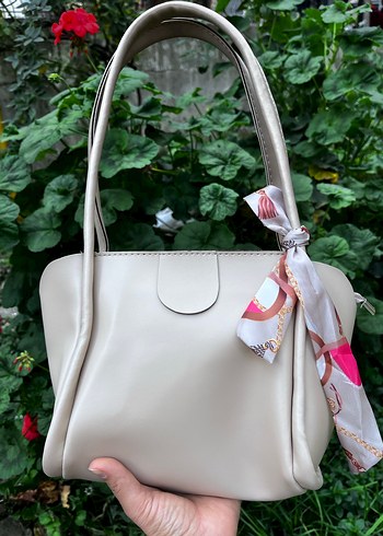 Bordo Kadın Deri Tokalı Çanta - Görsel 10