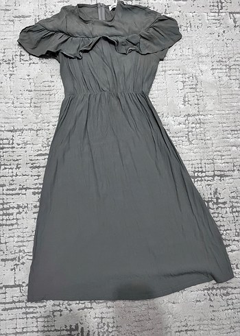 Uzun Kollu Siyah Batik Desenli Kadın Tunik - Görsel 8