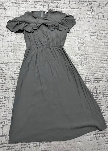 Uzun Kollu Siyah Batik Desenli Kadın Tunik - Görsel 7