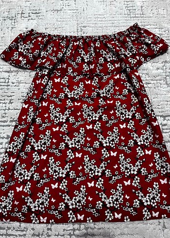 Uzun Kollu Siyah Batik Desenli Kadın Tunik - Görsel 6