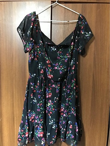 LC Waikiki Midi boy çiçekli elbise