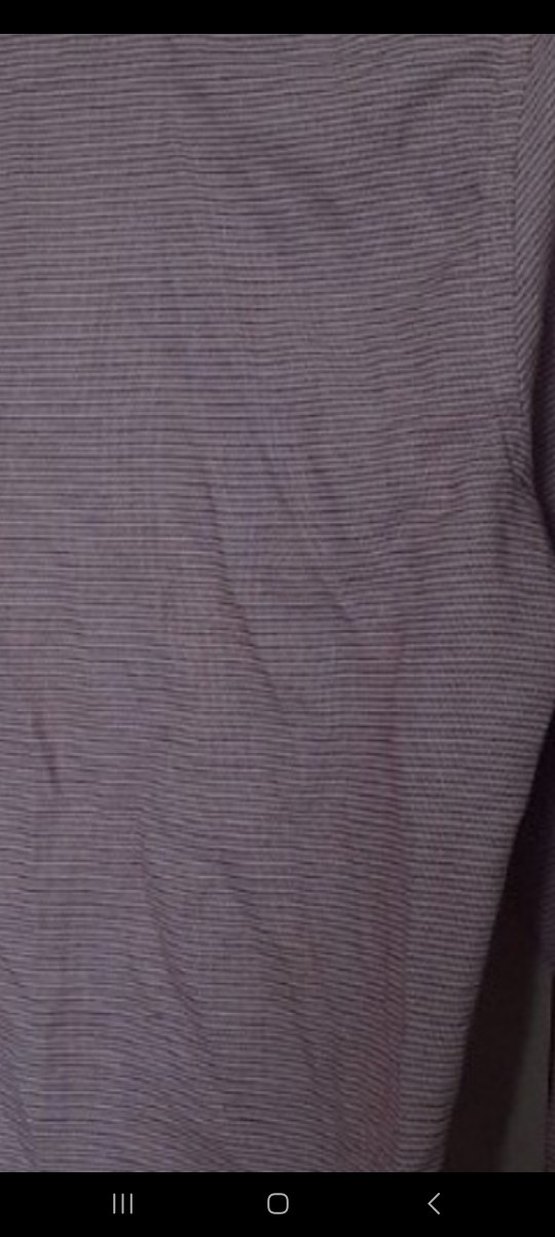 Bordo Erkek Keten Gömlek Uzun Kollu - Görsel 3