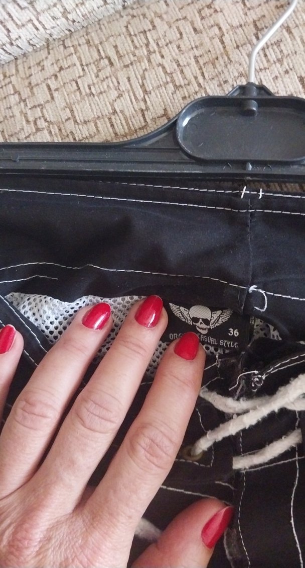 Siyah Erkek Baskılı Deniz Şortu - Görsel 5