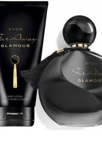 Avon far Away glamor bayan parfüm seti 