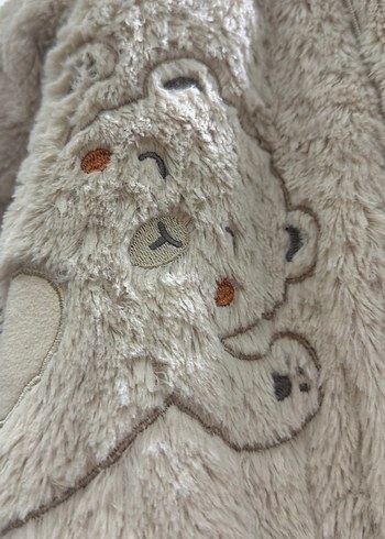 Vizon Kürklü Bebek Tulum - Görsel 4