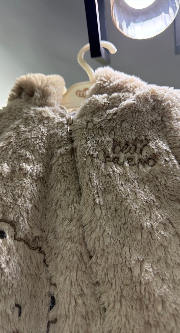 Vizon Kürklü Bebek Tulum - Görsel 3