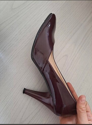 37 Beden bordo Renk Bordo topuklu ayakkabı