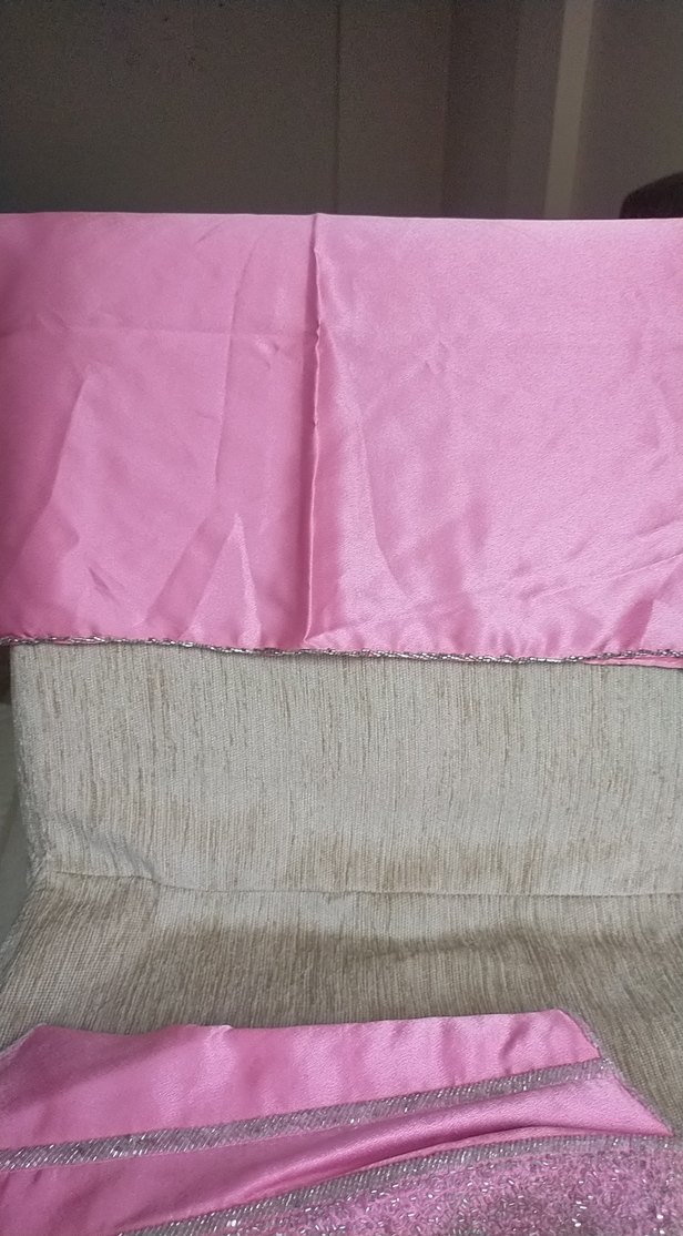 Pembe Drapeli Uzun Straplez Abiye Elbise - Görsel 5