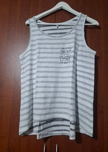 Defacto 40 beden Kolsuz Tişört - Görsel 8