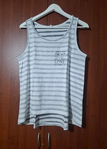 Defacto 40 beden Kolsuz Tişört - Görsel 2