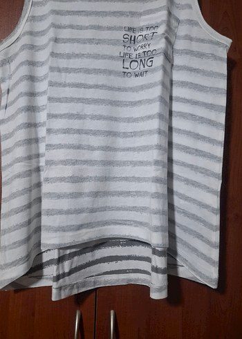 Defacto 40 beden Kolsuz Tişört - Görsel 7