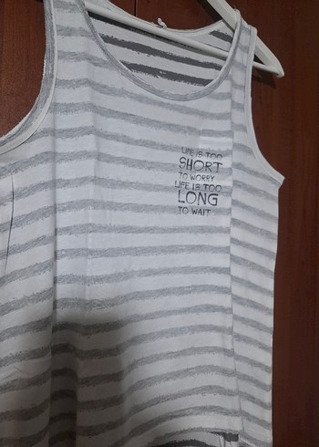 Defacto 40 beden Kolsuz Tişört - Görsel 4