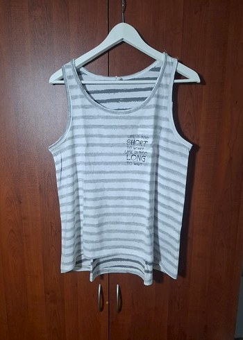 Defacto 40 beden Kolsuz Tişört - Görsel 6