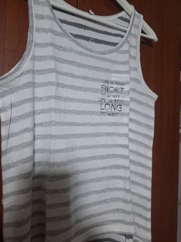 Defacto 40 beden Kolsuz Tişört - Görsel 4