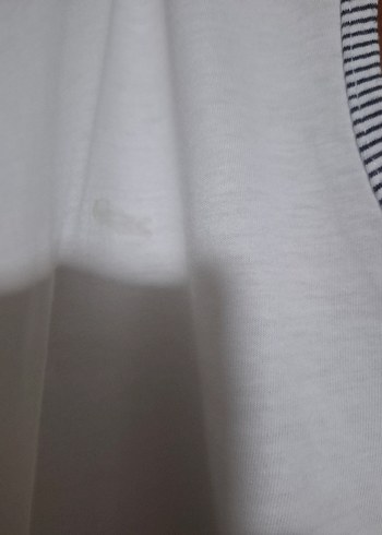 Beyaz lacoste tişort S beden - Görsel 2