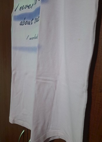 Sevim marka Pembe 40 beden  Baskılı Kadın Atlet - Görsel 4