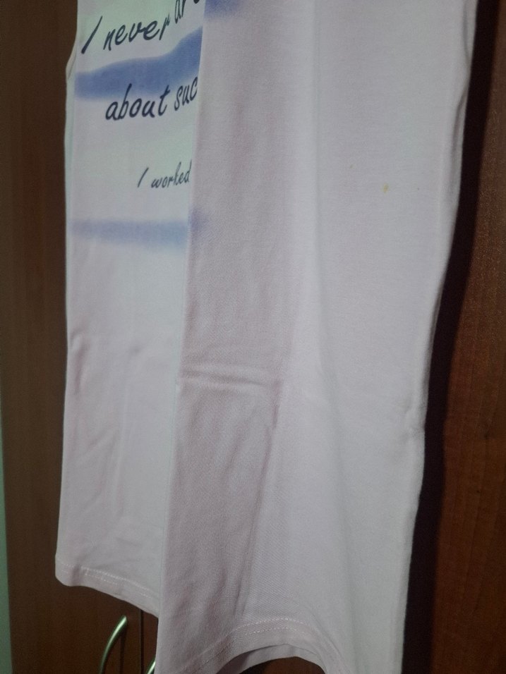 Sevim marka Pembe 40 beden  Baskılı Kadın Atlet - Görsel 4