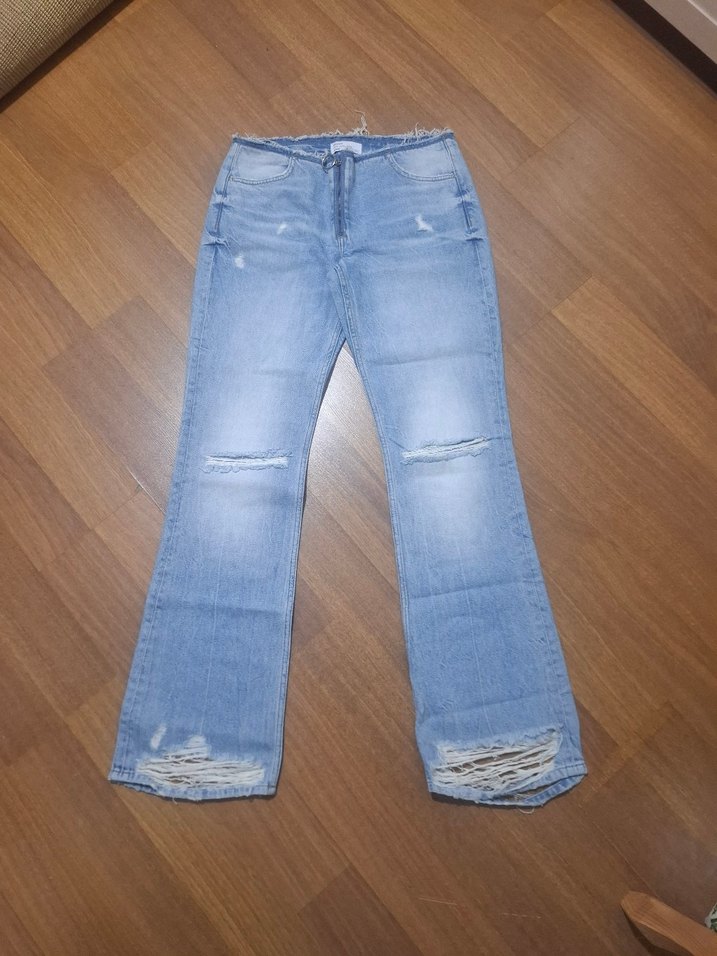 Bershka Denim Orjinal YENİ 36 beden Jean Pantolon - Görsel 2