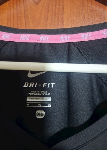 Nike Siyah Spor Tişört - Görsel 3