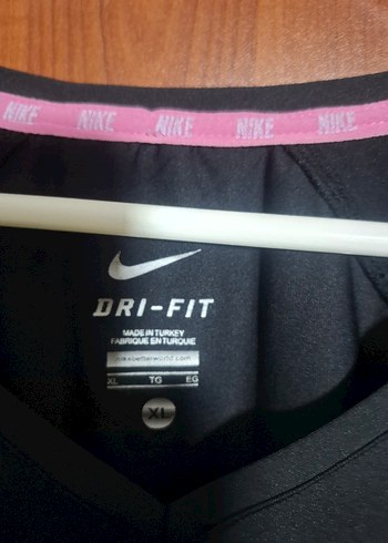 Nike Siyah Spor Tişört - Görsel 2