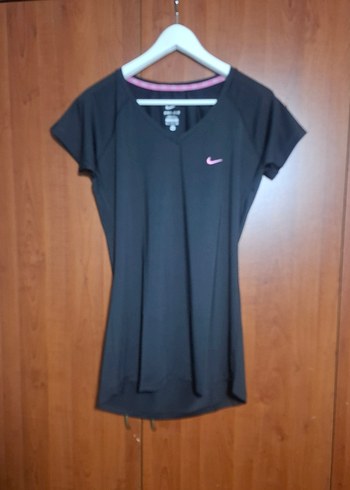 Nike Siyah Spor Tişört - Görsel 4