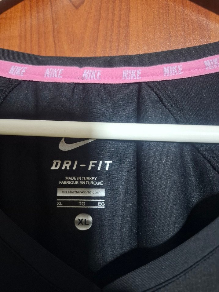 Nike Siyah Spor Tişört - Görsel 3