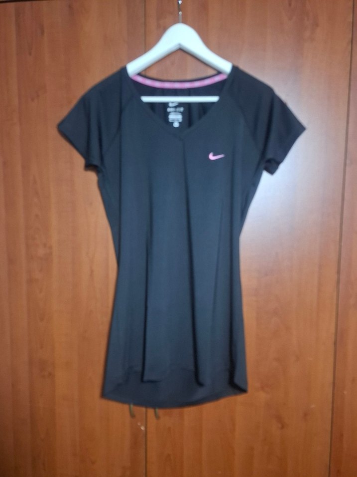 Nike Siyah Spor Tişört - Görsel 4