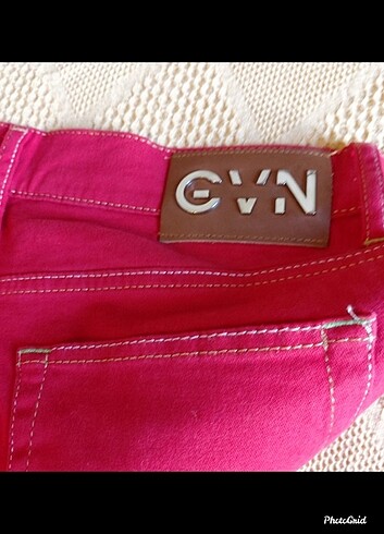 Diğer GIOVANE GENTILE KIRMIZI JEANS PANTOLON