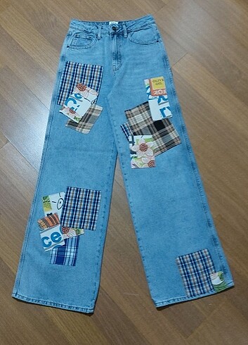BDG Urban outfitters yamalı jeans pantolon