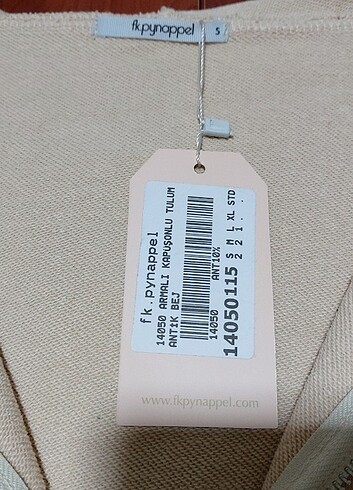 F.K Pynappel Marka Armalı Kapüşonlu Tulum - Görsel 8