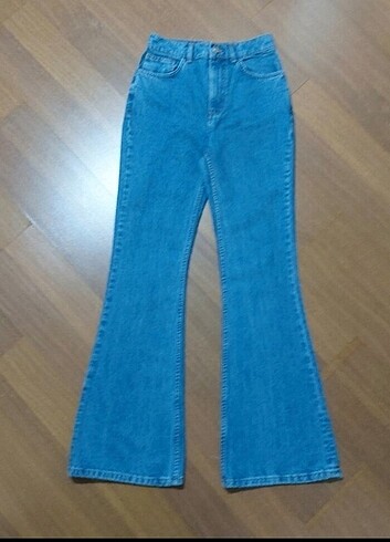 s Beden TOPSHOP İspanyol Paça Jeans Pantolon