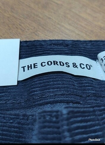 32 Beden THE CORDS&CO orjinal etiketli kadife pantolon