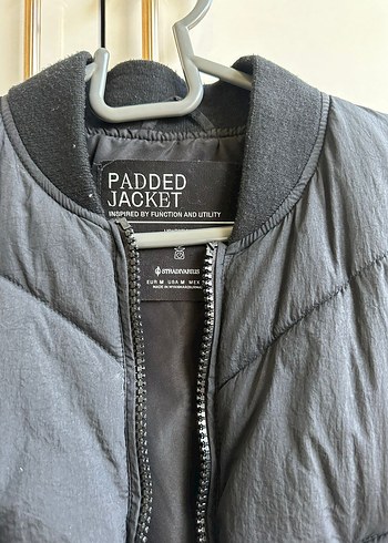 m Beden Fermuarlı Gri Street Wear Kadın Ceket