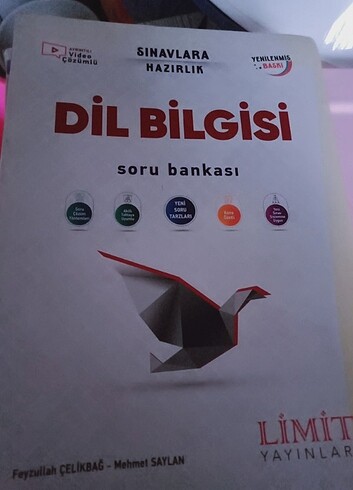 tyt türkçe test kitabi limit yayinlari