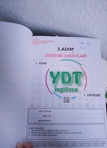 dil ingilizce test kitabi