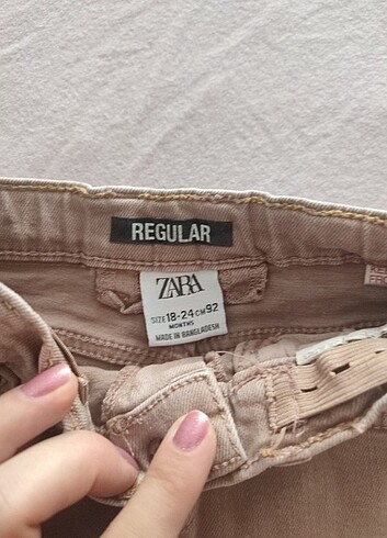 18-24 Ay Beden Zara kot pantolon