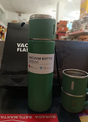 Diğer 2bardaklı piknik termosu