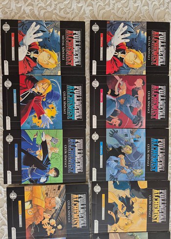 Beden Renk Fullmetal Alchemist Manga Seti