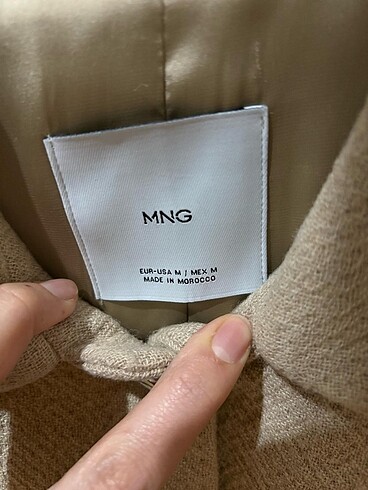 m Beden ten rengi Renk Mango ceket