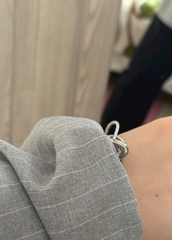 Gri Midi Boy Kadın Trençkot - Görsel 6