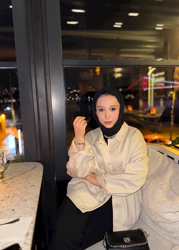 krem Midi Kadın Ceket - Görsel 5