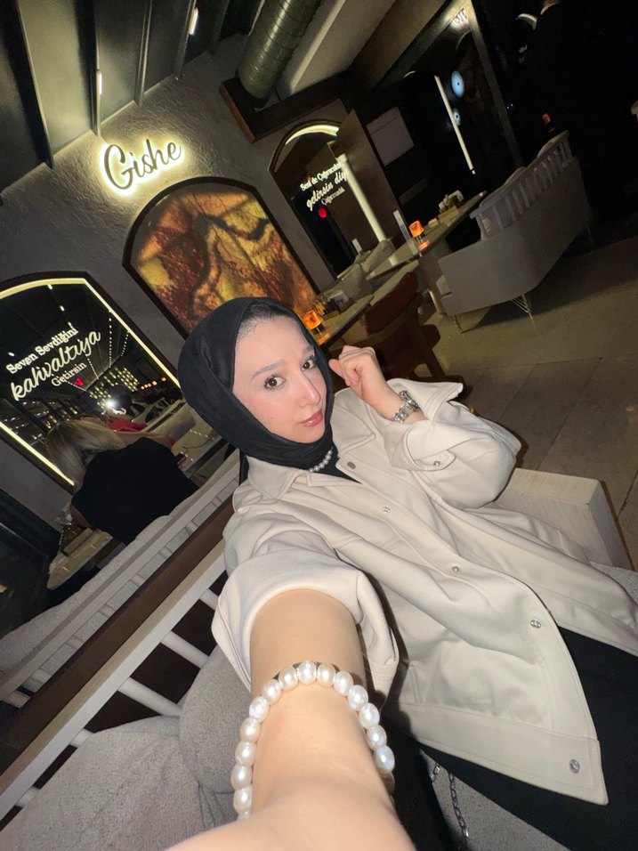 krem Midi Kadın Ceket - Görsel 2