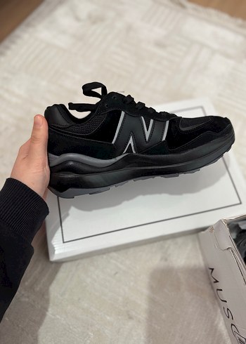 Siyah Platform Topuklu Bağcıklı Kadın Spor Ayakkabı - Görsel 3