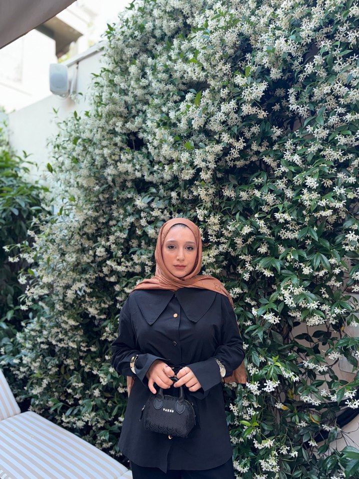 Siyah Kemerli Midi Kadın Trençkot - Görsel 4