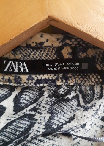 Yılan Desenli Uzun Kollu Gri Kadın Tunik elbise - Görsel 5