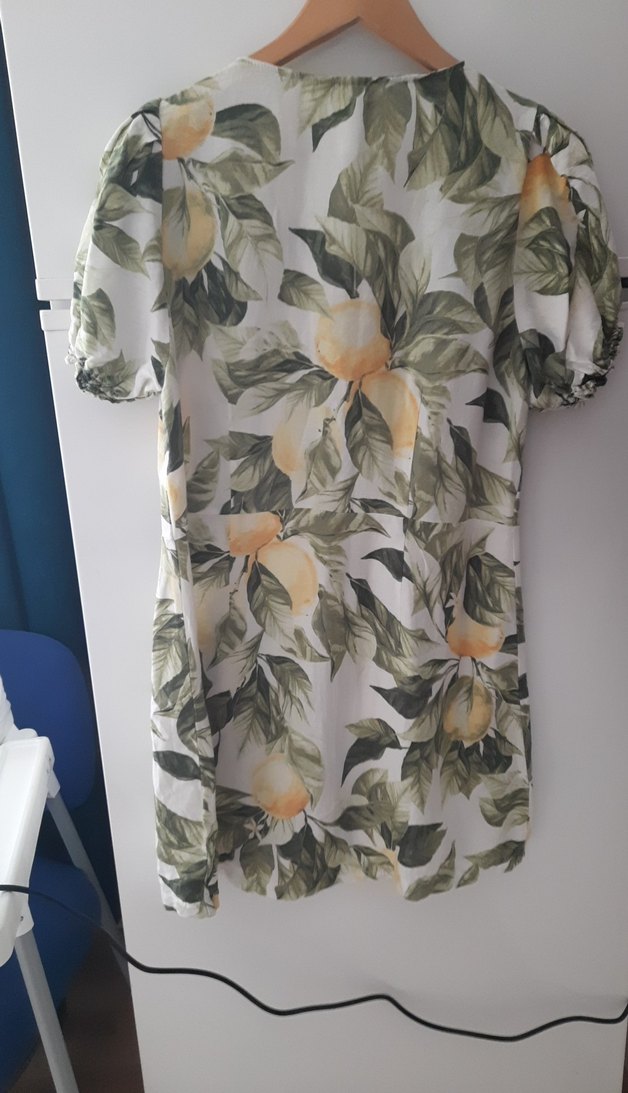 Bohem Çiçek Desenli Midi Elbise - Görsel 3