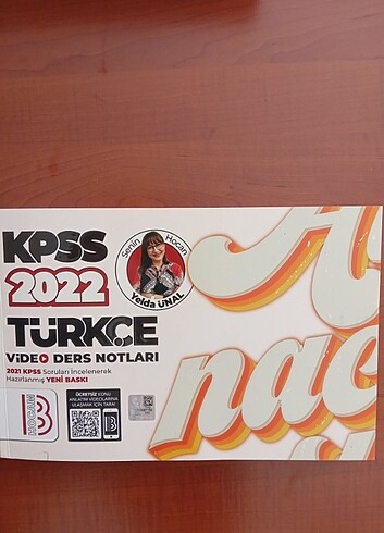 Benim hocam kpss türkçe video ders defteri