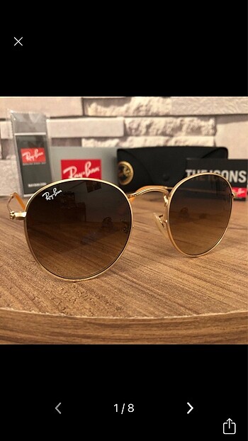 Rayban round gözlük